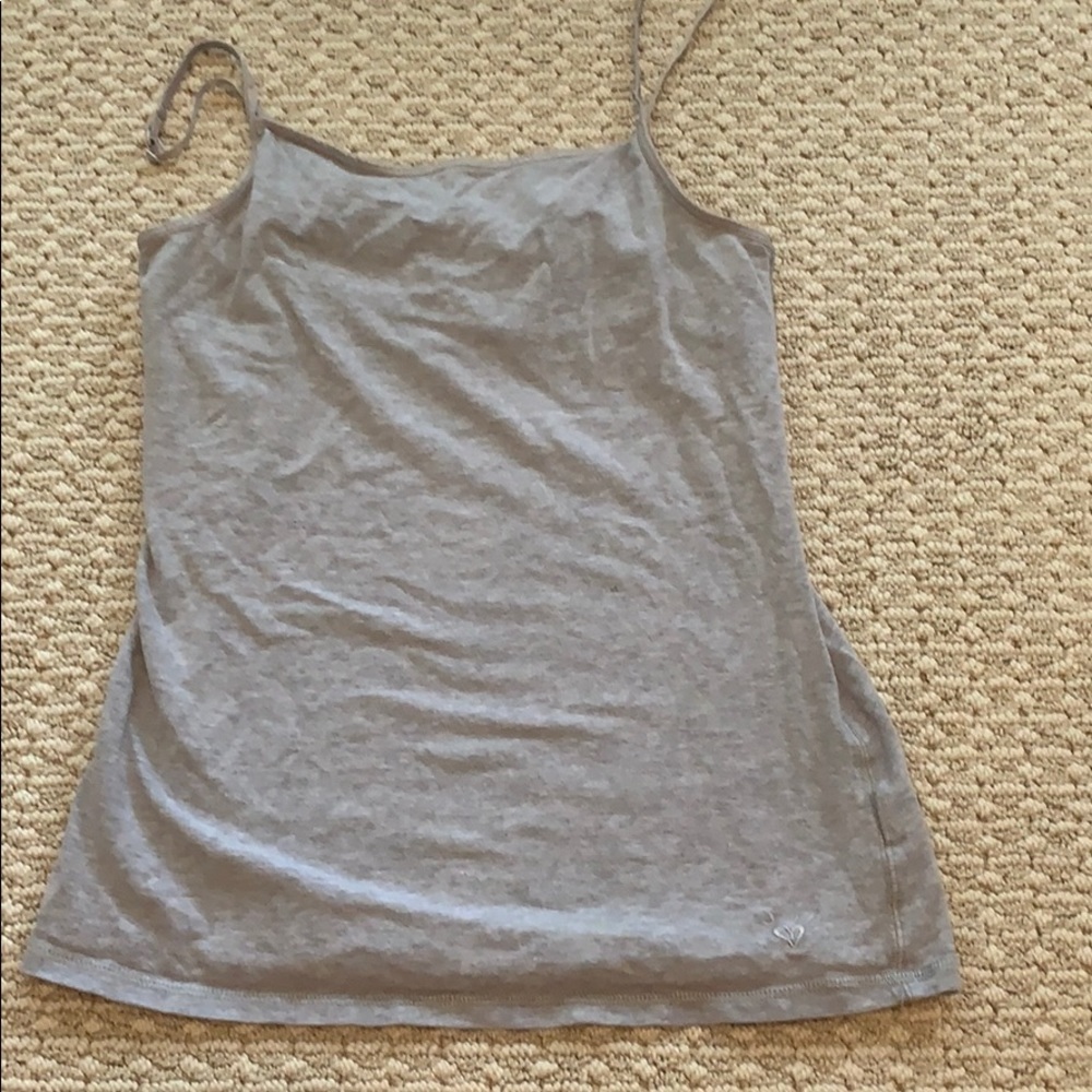 Gray cami tank top